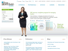 Tablet Screenshot of frostbrowntodd.com